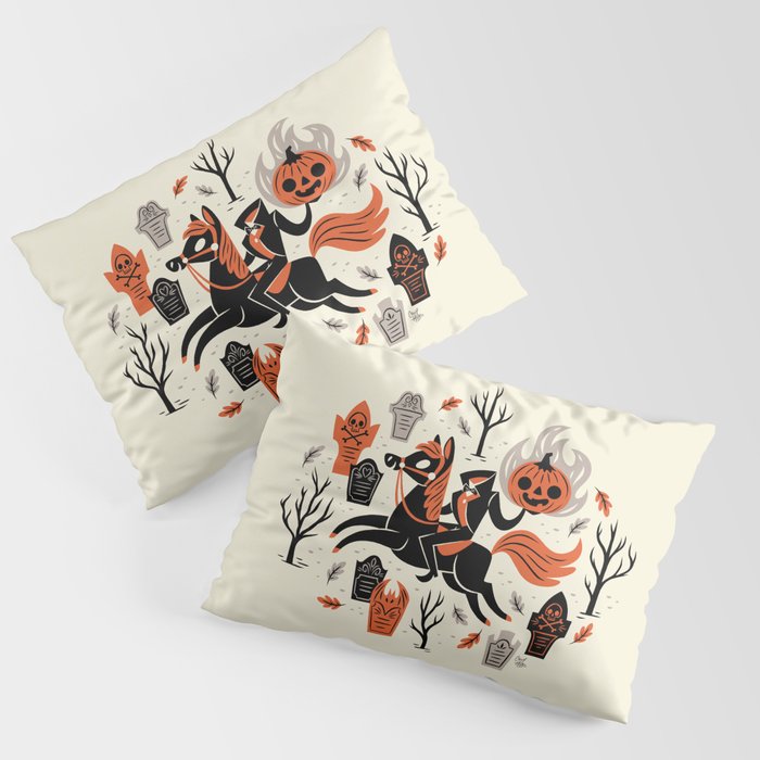 Microfiber Polyester King Set of 2 Society6 Halloween by There Will Be Cute on Pillow Sham Microfiber Polyester King Set of 2 Society6 Halloween by There Will Be Cute on Pillow Sham